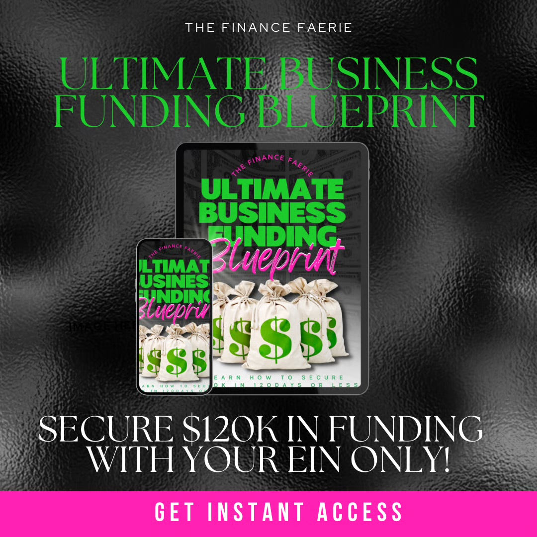 Ultimate Biz Funding Blueprint E-Book